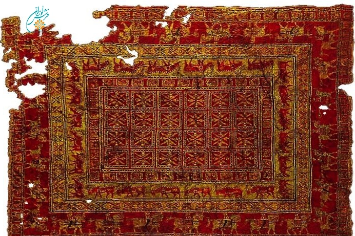 قدیمی ترین فرش جهان؛ شاهکاری ۲۵۰۰ ساله در دل یخهای سیبری